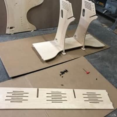 Handmade Recording Studio/Producer Desk 2019 - Blue image 7