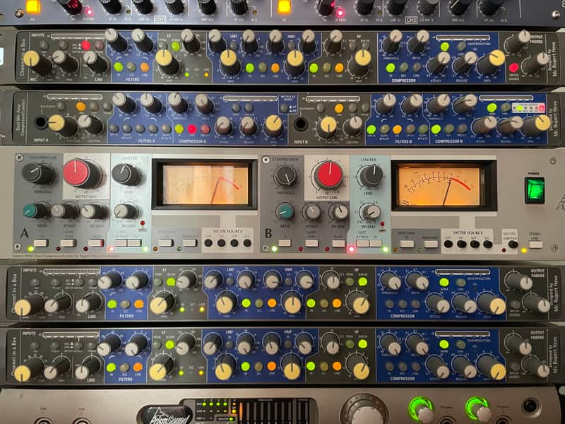 Amek 9098 Dual Compressor Limiter (Designed by Rupert Neve). Pristine!! image 1