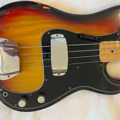 Fender Precision Bass 1978 - Classic Sunburst image 8