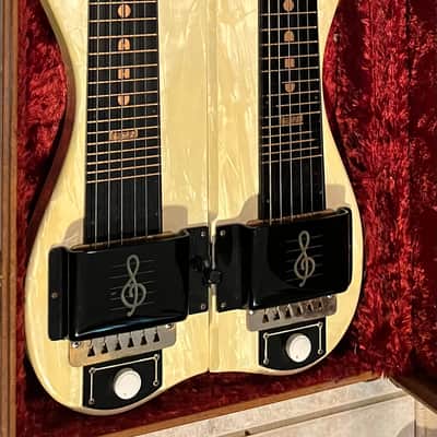 1950 Oahu Iolana Double Neck Lap Steel Guitar image 1