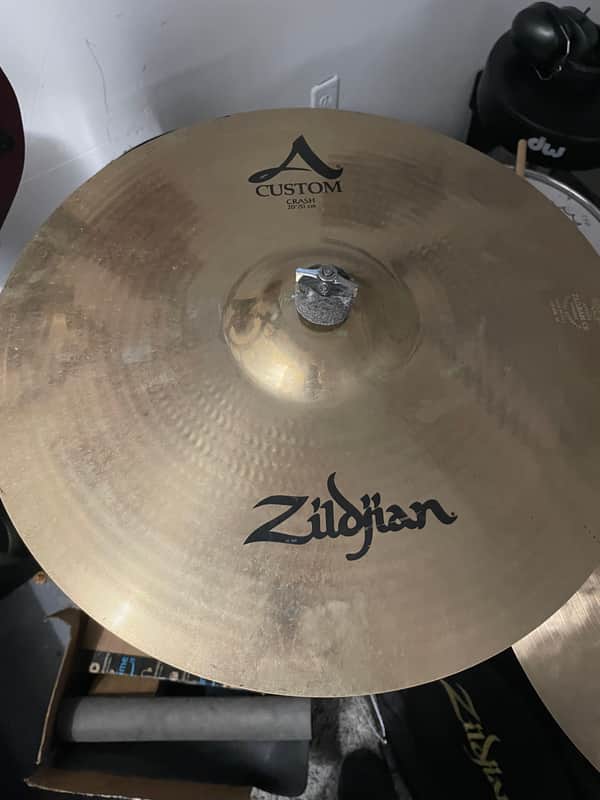 Zildjian 20" A Custom Crash Cymbal 2004 - Present - Brilliant image 1