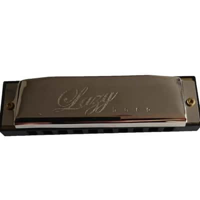 Lazy Harp Diatonic Harmonica MOUTH ORGAN 10-Hole Blues Harp Key B image 2