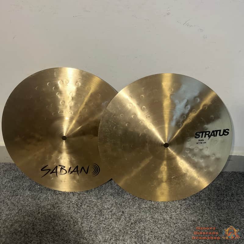 Sabian Stratus 14” Hihat Cymbals image 1