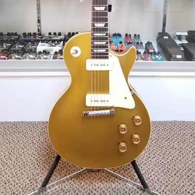used 2022 Gibson Custom Shop 1954 Les Paul Goldtop Reissue VOS R4, Very Good Condition with OHSC & Paperwork, gold top