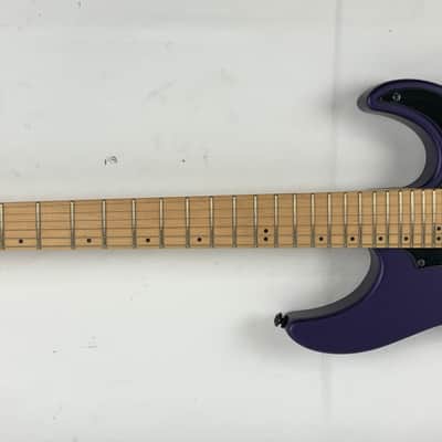 ESP LTD SN-200HT M DMPS Hard tail - Maple Dark Metallic Purple Satin Electric Guitar - B-Stock image 12