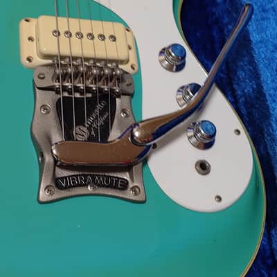 Mosrite Super Custom ’64 3Knob Yuzo Kayama Signature 1999 - Marine Blue image 2