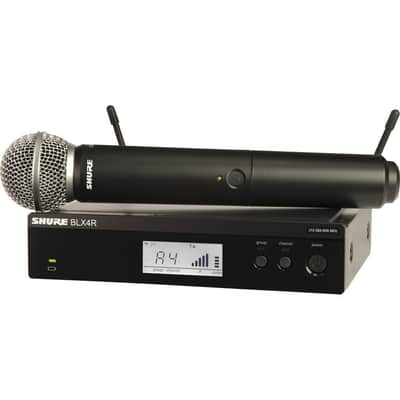 Shure BLX24R/SM58 J11 Wireless Rack-mount Vocal System w/ SM58 (J11: 596 - 616 MH) image 1