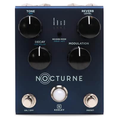 New Keeley Nocturne Andy Timmons Reverb Guitar Effects Pedal