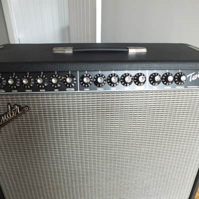Fender Twin Amp 1999 - Black panel Bild 5