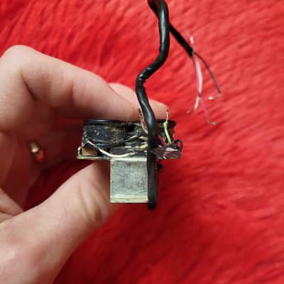 Seymour Duncan SH-5 Duncan Custom DCL Humbucker Wound by Lidia Daniel - 1980's 1990's - Black - Not Functioning Open Screw Side Bobbin image 9