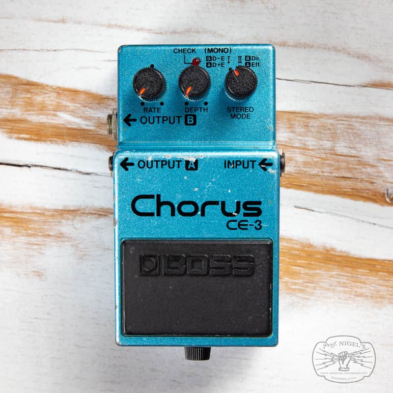 Boss CE-3 MIJ (Black Label) Vintage Made in Japan image 1