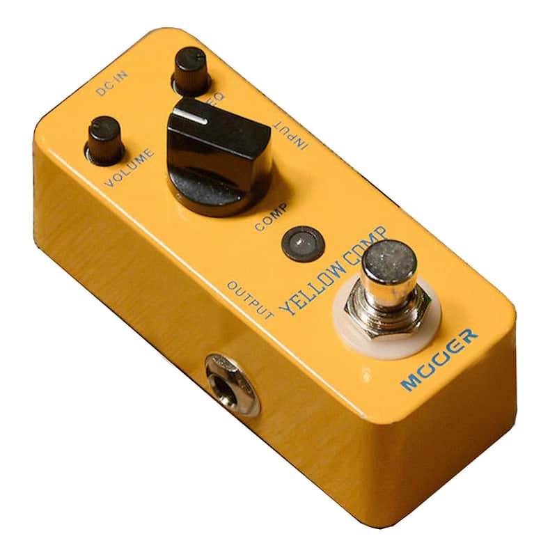 Mooer Yellow Comp Optical Compression Pedal True Bypass New image 1