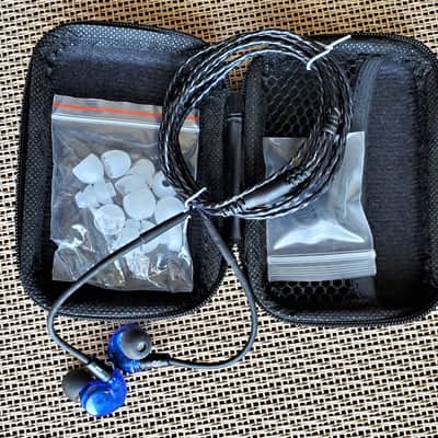 FCS110 BLUE - 10.2 Dynamic Driver In Ear Monitor Earphone image 5