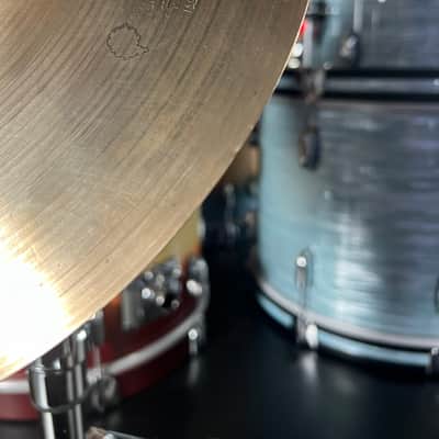 Vintage 60's Zildjian 13" Hi Hat Top 592g. (Bag 4) image 4