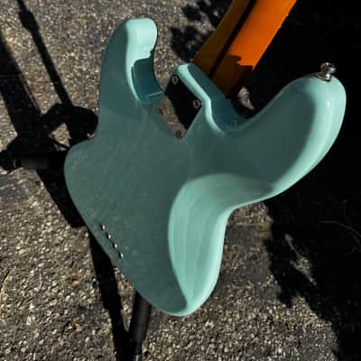 Custom Mark Hoppus Bass Body Allan Corona – Surf Green, Ash, Loaded with Seymour Duncan Pickups image 18