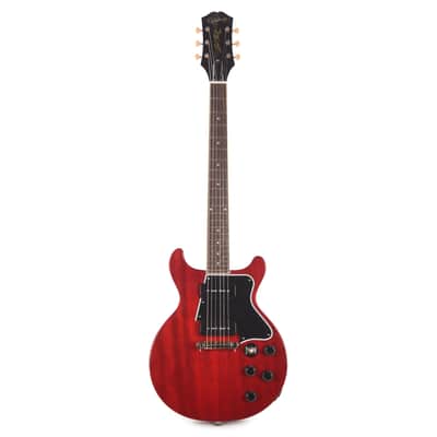 Epiphone Inspired by Gibson Original Les Paul Special Double Cut Cherry Red image 4