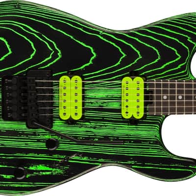 Pre-Order! Charvel Pro-Mod San Dimas Style 1 guitar HH FR E ASH in Green Glow image 1