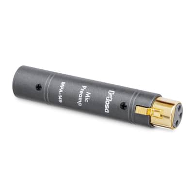 Hosa Active Micropone Preamplifier XLRM to XLRF | MPA-149 image 3
