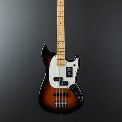 Fender Player II Mustang Bass PJ - 3 Color Sunburst w/Maple image 3