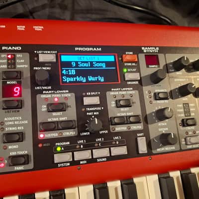 Nord Electro 5 HP73 + factory legs/stand + gig bag + V2 music stand image 5