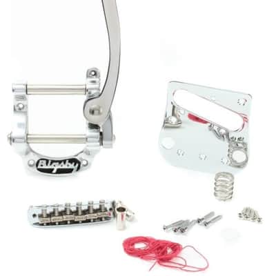 Bigsby Logo "Pinless" B5 Conversion Bridge Kit For Tele~W/Hardware~USA~OB New image 1