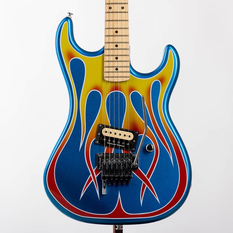 Kramer Baretta "Hot Rod" (EVH® D-Tuna; Incl. Premium Soft Case), Custom Graphics Hot Rod | Demo image 1