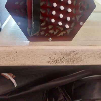 Immagine Rossini 30 key Anglo concertina & hard case - 5