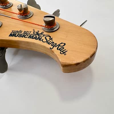 Music Man Stingray 4H EX 3EQ Lake Placid Blue 2000 made in Japan image 3