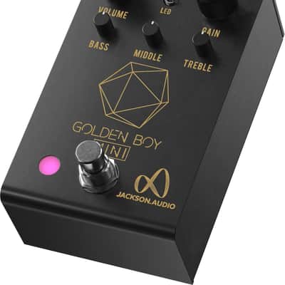 Jackson Audio Golden Boy Mini Overdrive Pedal, Black, Open Box (Like New) image 2
