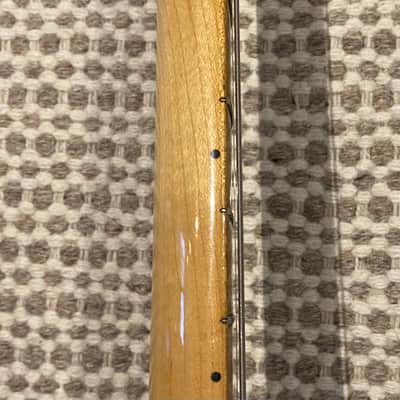 Fender Stratocaster with 3-Bolt Neck, Maple Fretboard 1971 - 1977 - Black image 7