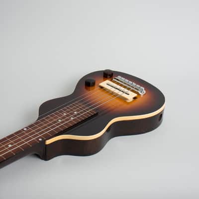 Gibson  EH-100 Lap Steel Electric Guitar (1938), ser. #DGE-2913, original hard shell case. image 7