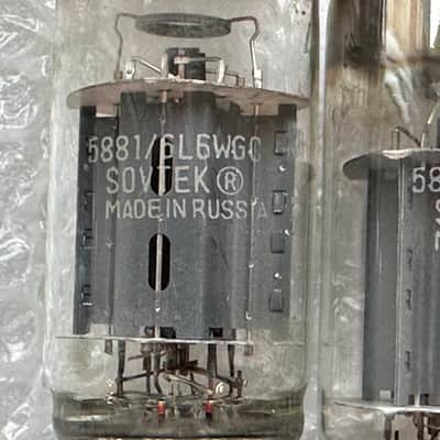 Sovtek 5881/6L6WGC Power Vacuum Tube (match pair) image 2