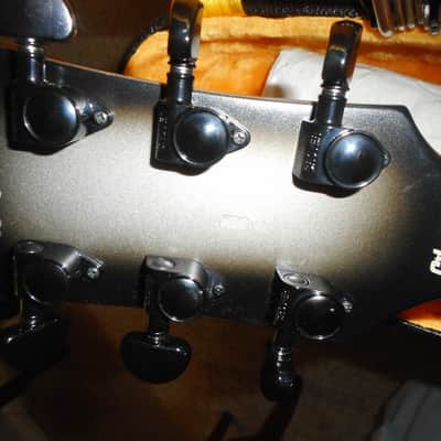 Gibson Custom Shop Les Paul Custom/ MOD shop 1 of 1 2022 - Silver burst Satin owned and Signed by Dustie Waring image 17