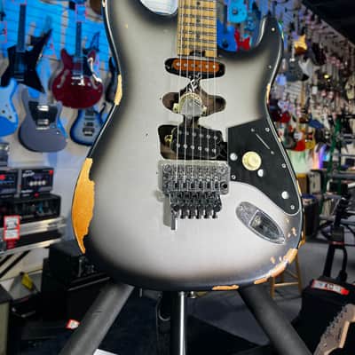 EVH Limited-edition Frankenstein Series Relic Electric Guitar - Silverburst Auth Deal Free Ship! 016 image 3