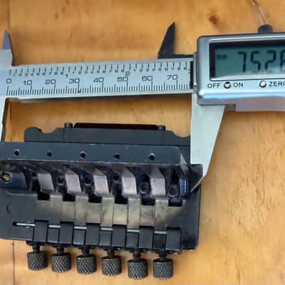 Kahler Fulcrum 2520 tremolo Traditional series Made in USA 1980s - Black image 11