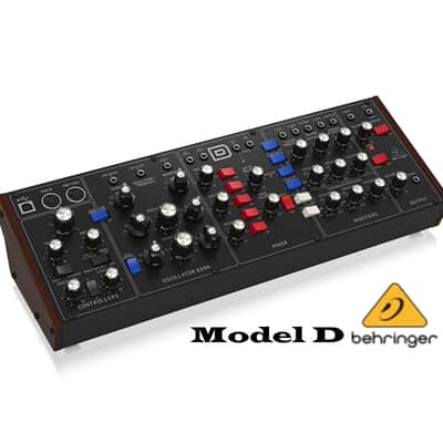 Behringer Model D Authentic Analog Synthesizer with 3 VCOs, Ladder Filter, LFO and Eurorack Format