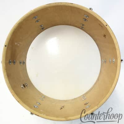 Pearl 13x9"Tom Drum Piano White Wrap 6Ply Mahogany Lauan Shell Vintage 70s Japan image 7