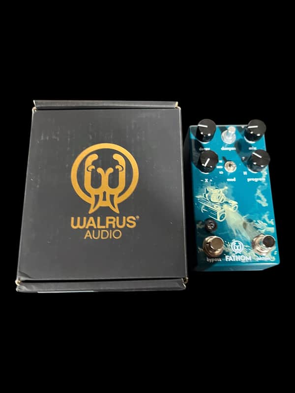 Walrus Audio Fathom Multi-Function Reverb 2018 - Present - Blue X9072 image 1