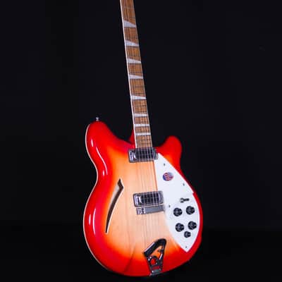 Rickenbacker 360 Semi Hollow Electric Guitar, FireGlo image 8