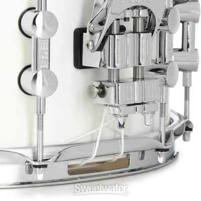 Sonor SQ1 Snare Drum - 6.5 x 14 inches  Satin Pure White (SQ11465SPWd1) image 6