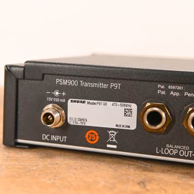 Shure PSM 900 Wireless IEM System - G6 Band (NO POWER SUPPLY) CG01SCY image 10