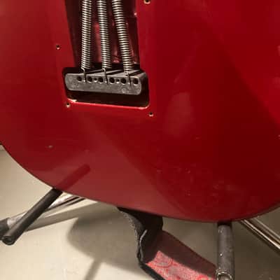 Torino Red Squier II Standard Stratocaster with Maple Fretboard (Made in Korea) 1989 - 1992 image 7