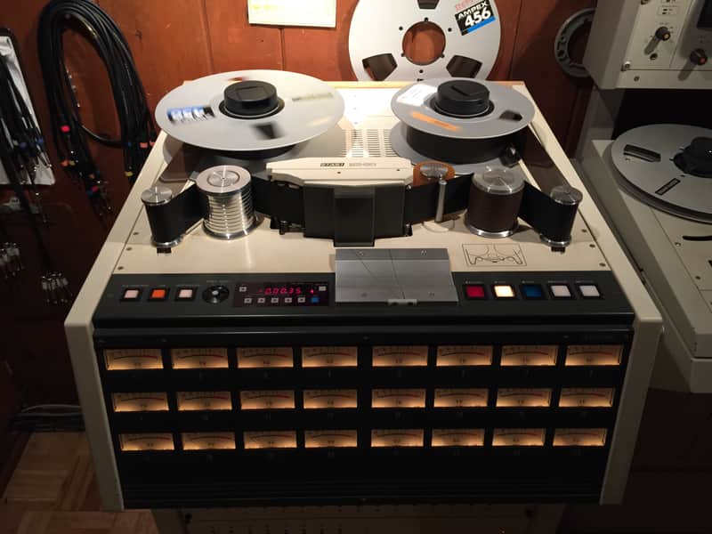 Otari MX-80 2" 24-Track Tape Machine with CB-124 Remote Control Unit image 1