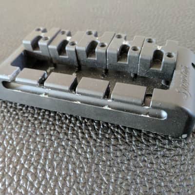 Spector 5-String Black Replacement Bass Bridge - Fits Euro Models image 1