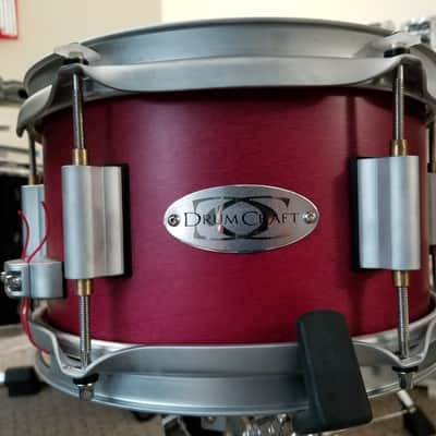 Drumcraft Series 8 Maple 10x6 Snare Drum  Artist Purple image 4