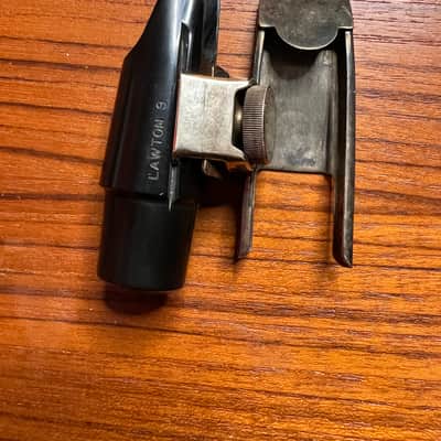 Lawton Plain Number 9 Hard Rubber Alto Saxophone Mouthpiece image 1