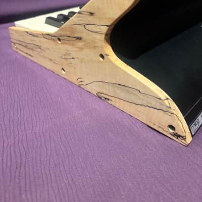 Moog Sub Phatty & Little Phatty or Stage2 replacement side panels. "Aqua Timber Chestnut"5A MasterGrade.Polyurethane gloss finish. image 5