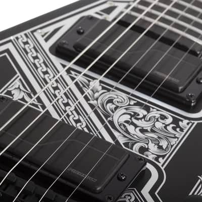 Schecter V-1 Przym Palladium Gloss Black image 7