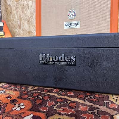 Vintage 1980 Fender Rhodes Mark Two MKII Stage 73 Electric Piano w/ Legs Pedal image 25