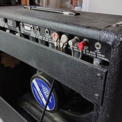 Fender 75 black-1980-75 Watt USA image 5